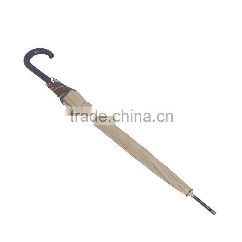 Plain color auto open good quality long umbrella
