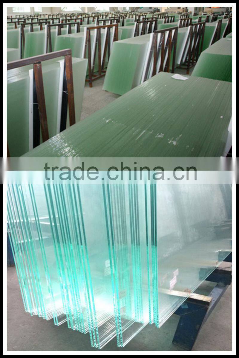 2-19mm extra clear reinforced glass