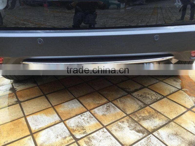ABS Chrome rear bumper cover trim for Honda Vezel HRV H-RV 2014 2015