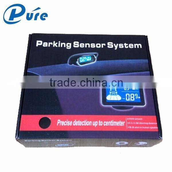 High Quality 6 or 8 Sensors Universal LCD Display Vehicle Parking Sensor System