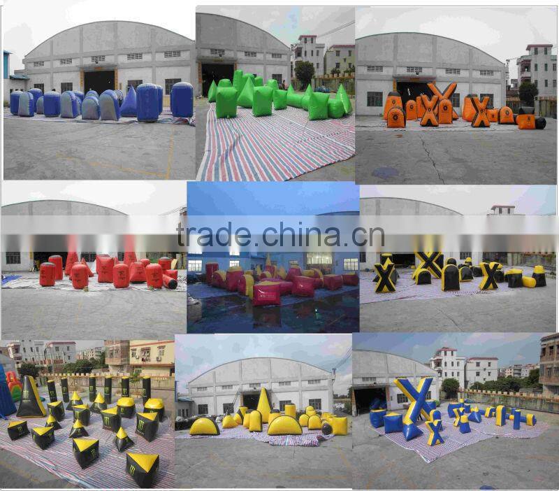 PSP Professional Speedball Bunker Inflatable Paintball Field