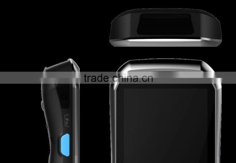 android barcode scanner for hospital with cradle and large touch screen/data collection device