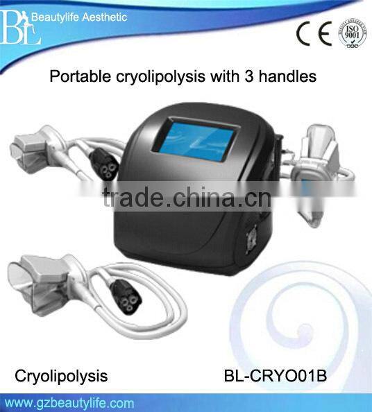 Freezing fat cryolipolysis machine non-surgical cellulite reduction home liposuction machine