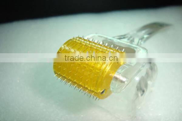 200 golden derma roller micro needle,needle derma roller,micro needle derma roller