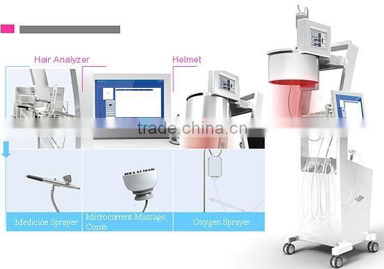 factory supply high quality laser hair loss treatment machine for distributor clinic and beauty spa