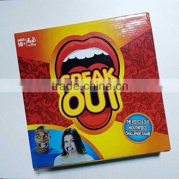 Christmas holiday family party game speak out board game