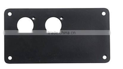 Iron back panel for speakers