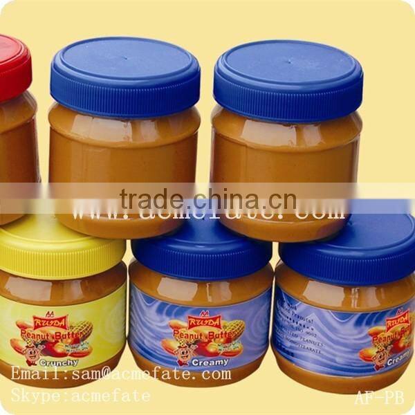 Chinese canned in plastic bottle peanut butter