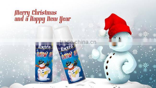 China supplier christmas party snow spray