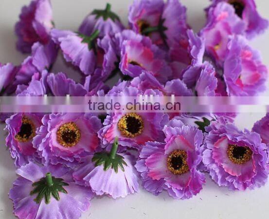 silk Artificial flower head