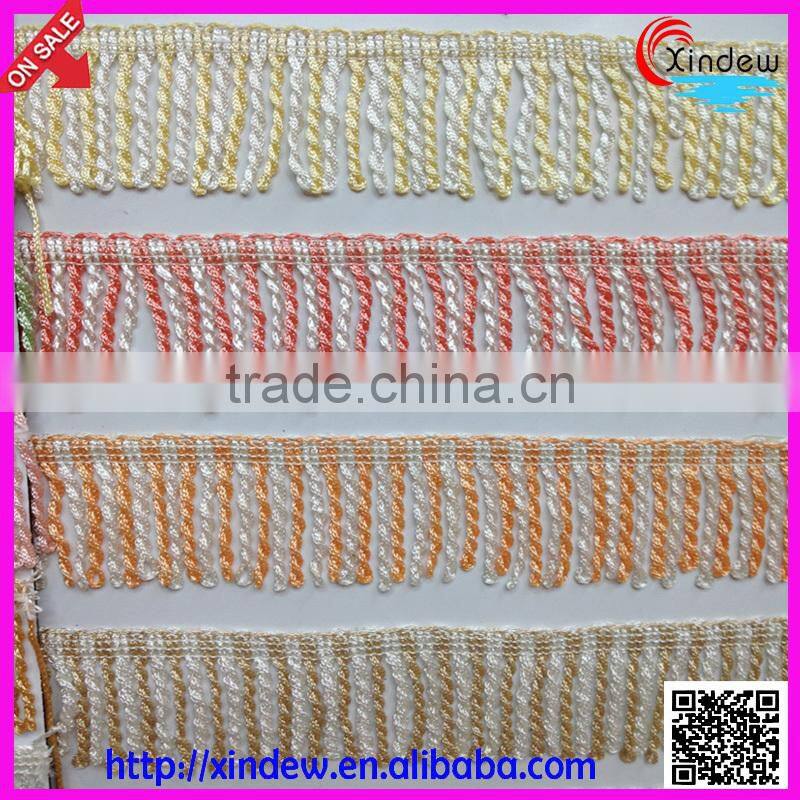 Wholesale curtain Tassel Fringe and Trimming