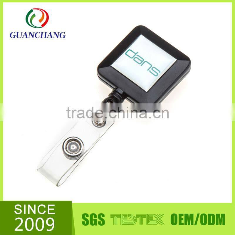 retractable zinc alloy badge reels,custom id badge,yoyo badge