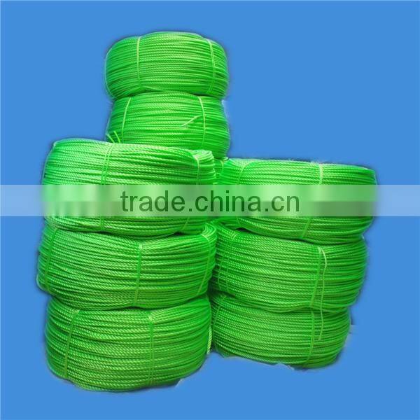 3 Strand 12mm Price Color Braided Twisted Yarn packing Nylon Ropes For Sale