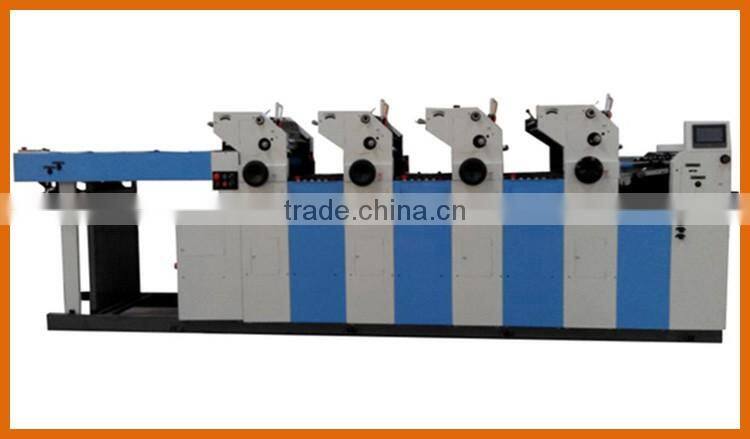 High Precision 4 Colors Offset Printing Machine