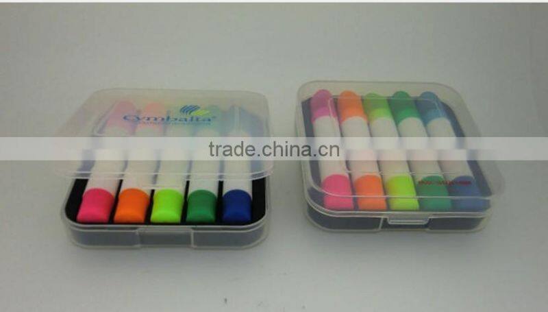5 in 1 solid medical cute gel pen/Creative pen/Solid fluorescent pen/promotional gifts/highlighter crayon made in china