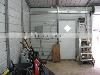 steel garage shed 6x6x3.5m