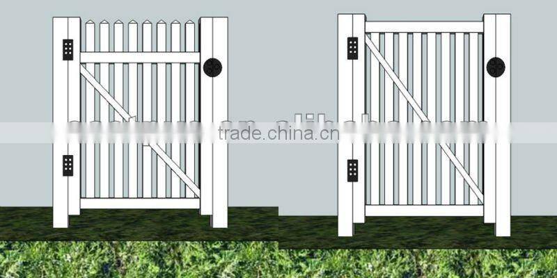 Vinyl Fence PVC Fence Gate