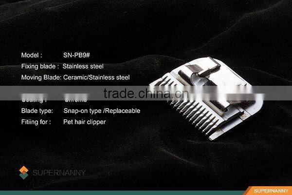 9# replacement trimmer blade set for animal hair