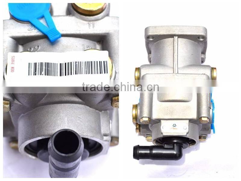 Truck and trailer hand brake valve