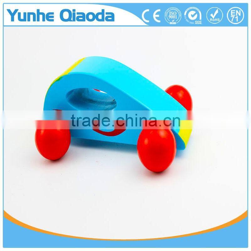 green color wood toys racing car toy for kids,Education city games wooden car model toy