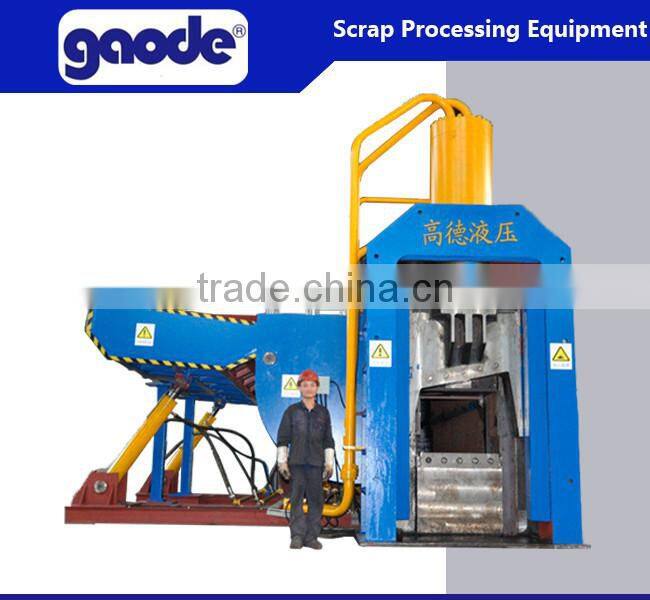 2015 Hot Sale Full Automatic Hydraulic Baler and Shear Machinery