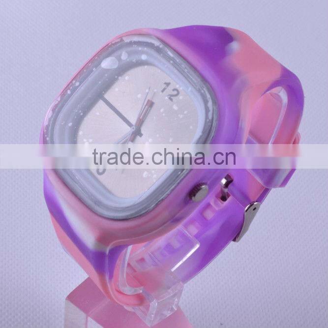 2013 princess leisure sweet watches ladies silicone smart watch no deformation no fade color quartz watch