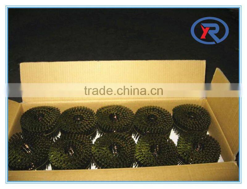 china High quality galvanized coil roofing nails