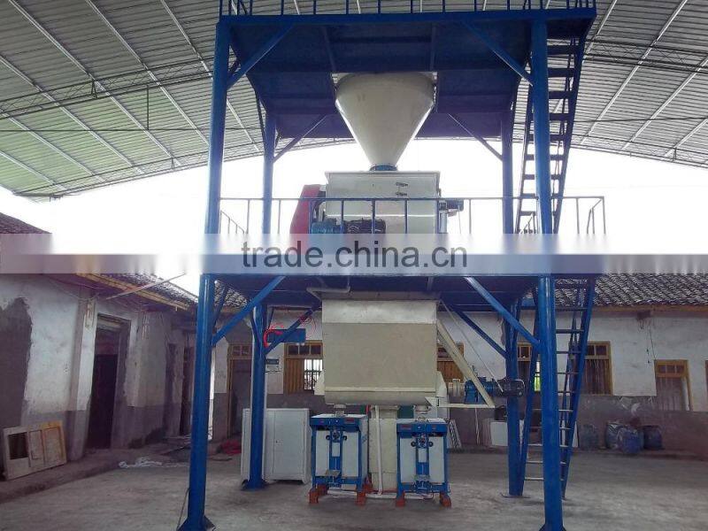 Zero Gravity Double Shaft Dry mortar Mixer