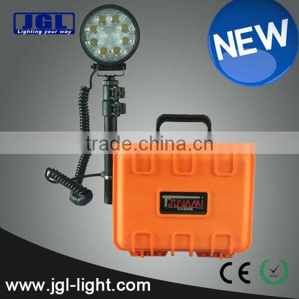 For extreme durability LED Work Light stand Model RLS-24W portable police searchlight