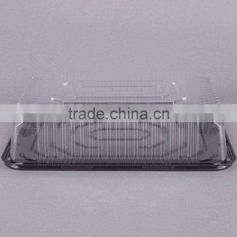 rectangular disposable cheesecake plastic containers