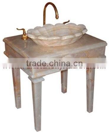 PERFECT SUPER ONYX PEDESTALS SINKS AND BASINS