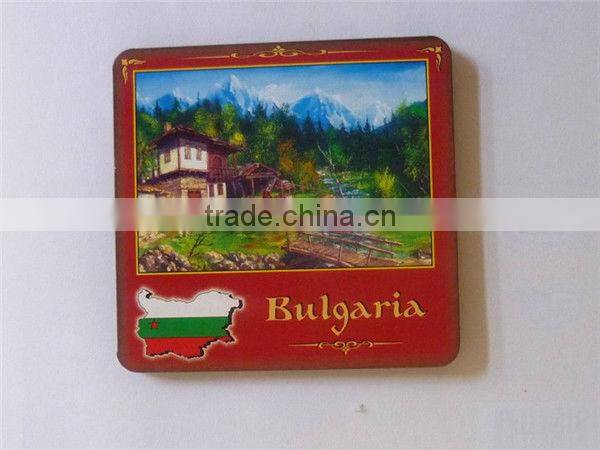 Resin Dubai fridge magnets for souvenir decor