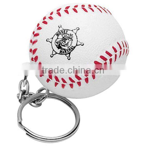 PU stress ball keychain