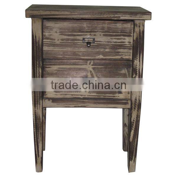 Antique Wooden Living Room Cabinet with Five Drawers Minhou Wooden Furniture Wholesale