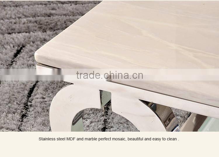 E376 Living Room Marble Wall Stone TV Stand