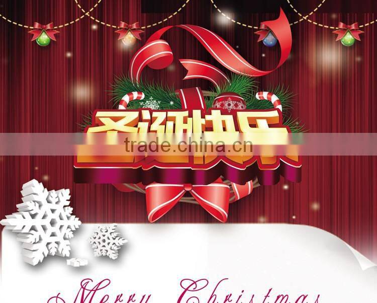 Top sale Christmas Supplier christmas dancing and singing santa claus