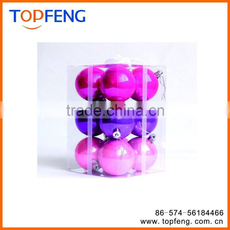 christmas plastic ball/wholesale clear plastic ball christmas ornaments/wholesale large plastic ball christmas ornaments