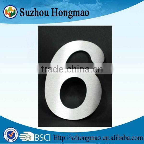 Stainless steel House Numbers