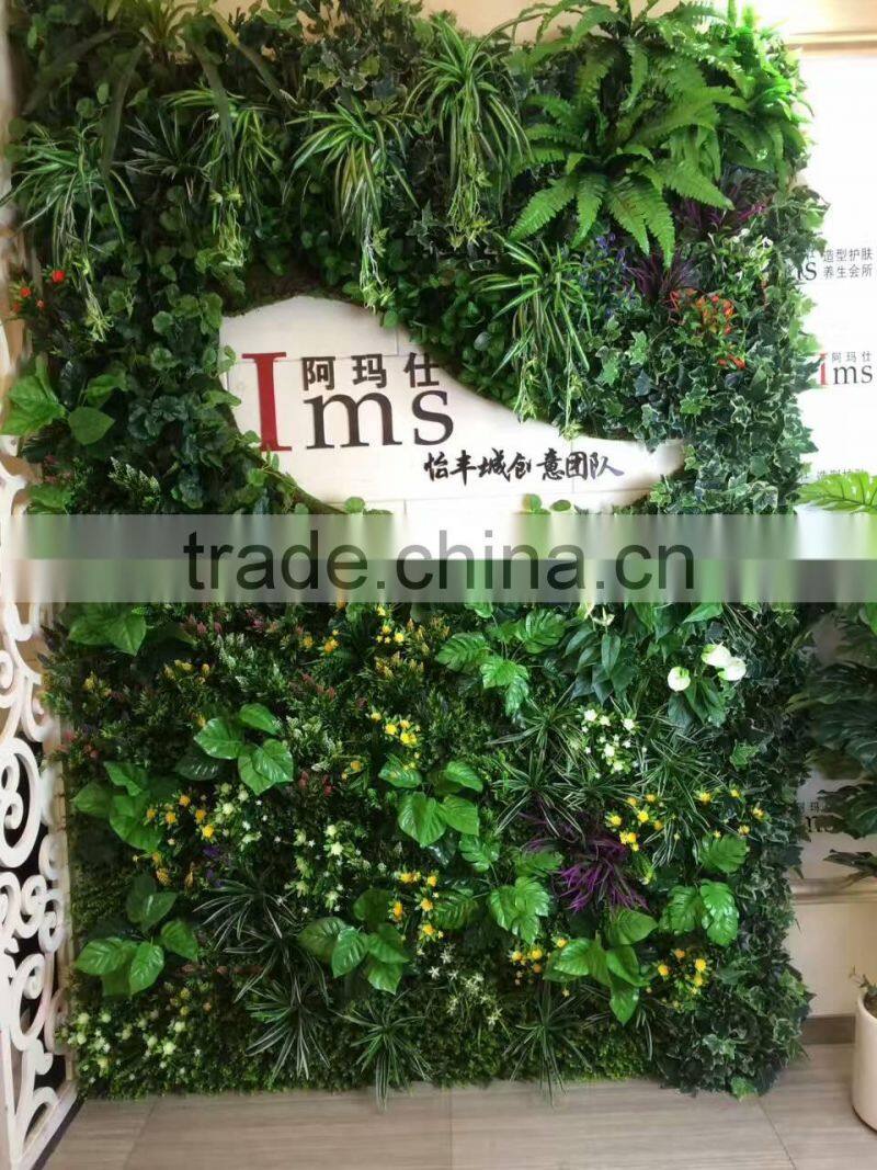 New design plants artificial wall for decoration