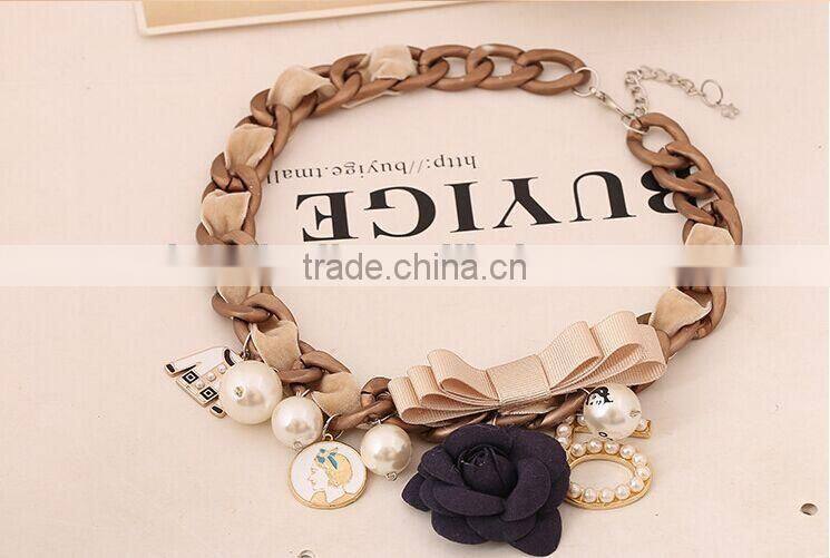 2015 Latest new style women fashion jewelry necklace
