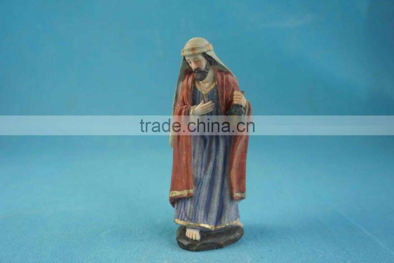 Various bible polyresin figurine, cheap polyresin nativity figurines on sale