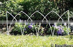 wrought iron garden fence