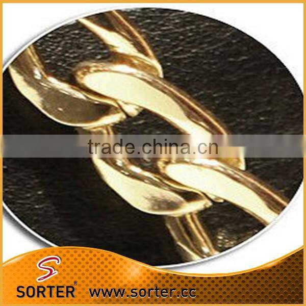 decorative chain metal gold chain for handbags/bags