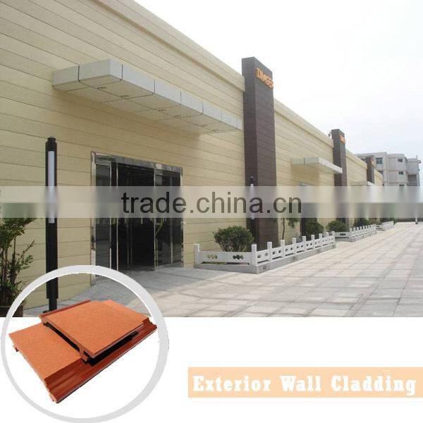 Promotional sale wooden interior wall paelling ,wall cladding panel wpc , outdoor durable wall panel wpc