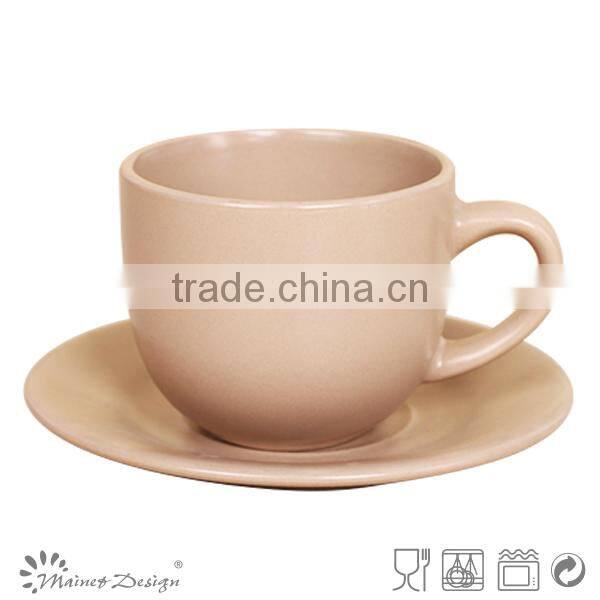 Cup Saucer solid colour high quality modern design wholesale top sale