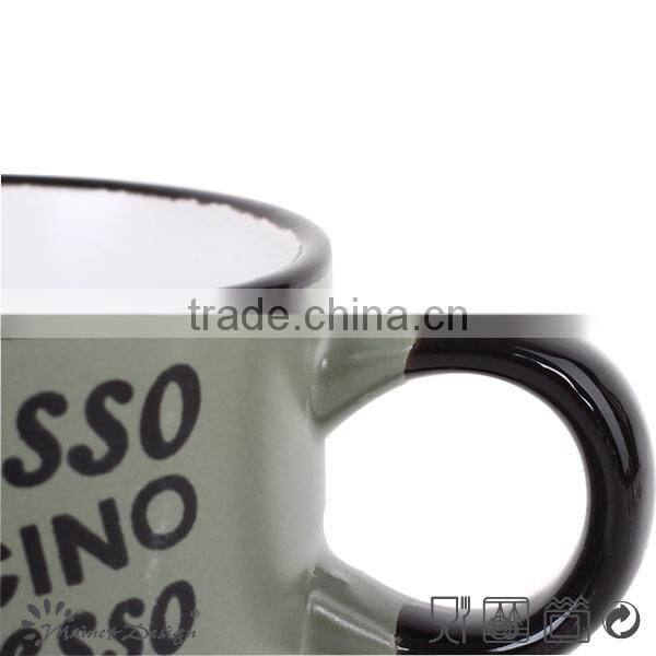 Eco Cheap printing ceramic cup