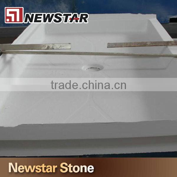 Atificial stone cultured marble bathtub