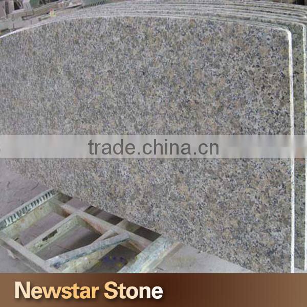 Newstar Stone beige color granite butterfly yellow kitchen countertop