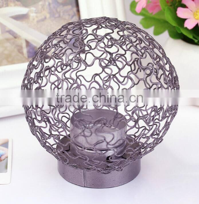 Round 2017 New style tealight candel holder lantern