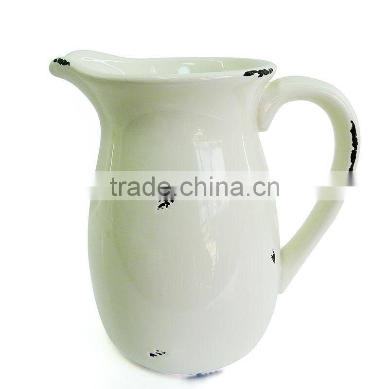 Enamel ceramic water pot